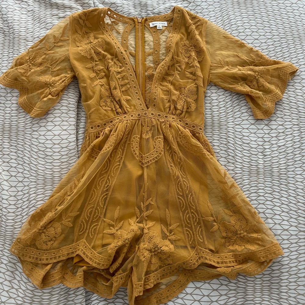 Vici lace romper
